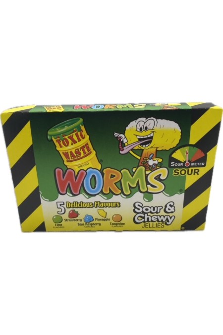 Toxic waste worms box